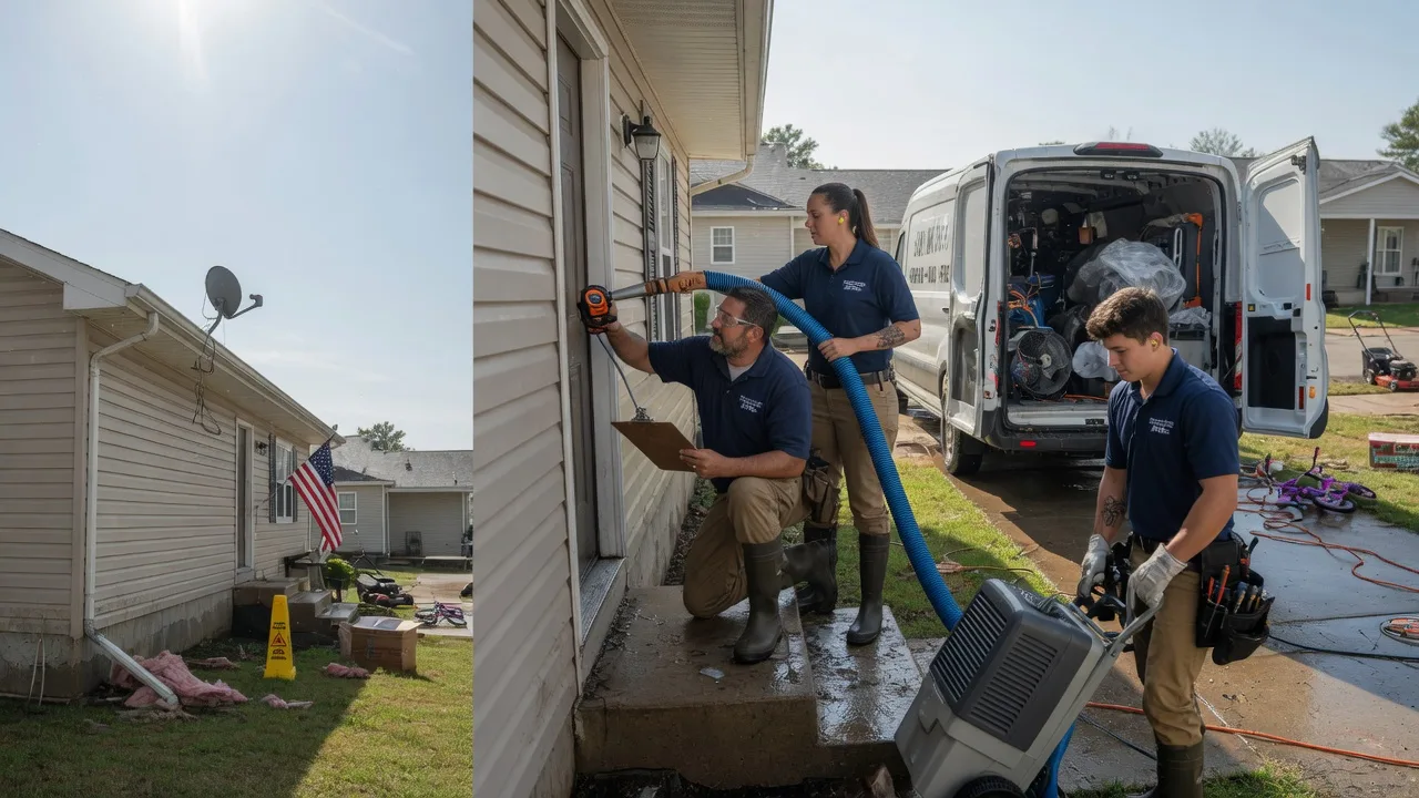 Ceiling Water Damage Restoration in Lothian, MD near me